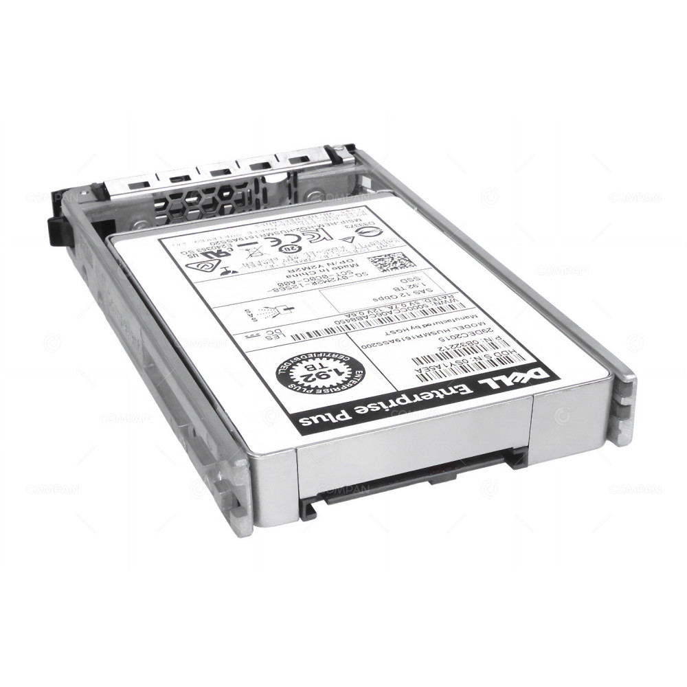 Y2M2R CMP DELL SSD 1.92TB SAS 12G 2.5" SFF HOT-SWAP FOR DELL COMPELLENT